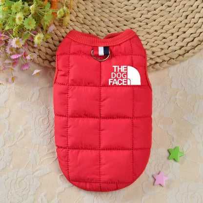 Double Sided Dog Coat Winter Warm Pet Dog