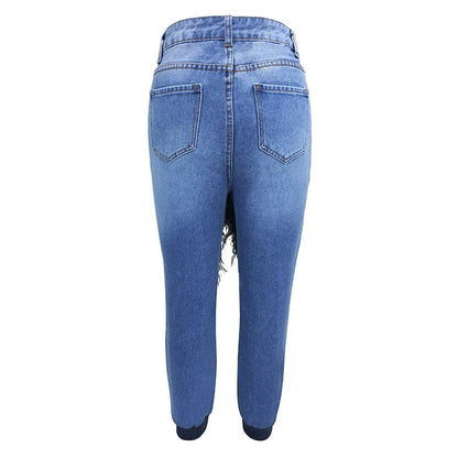 Middle Waist Jeans New Oversize Women's New Fashion Street