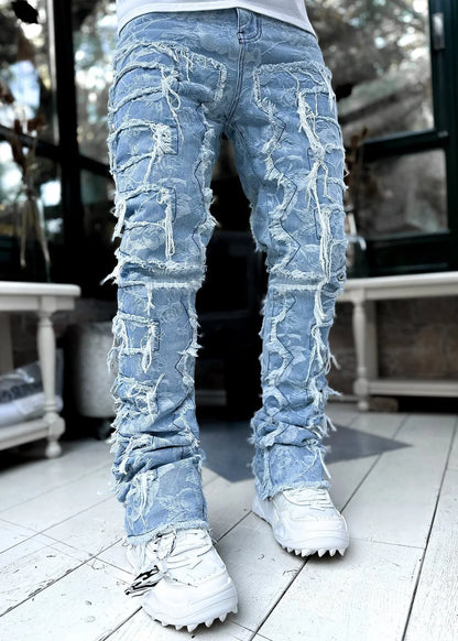 Stacked Jeans for Men